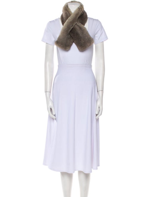 Salvatore Ferragamo Fur Scarf