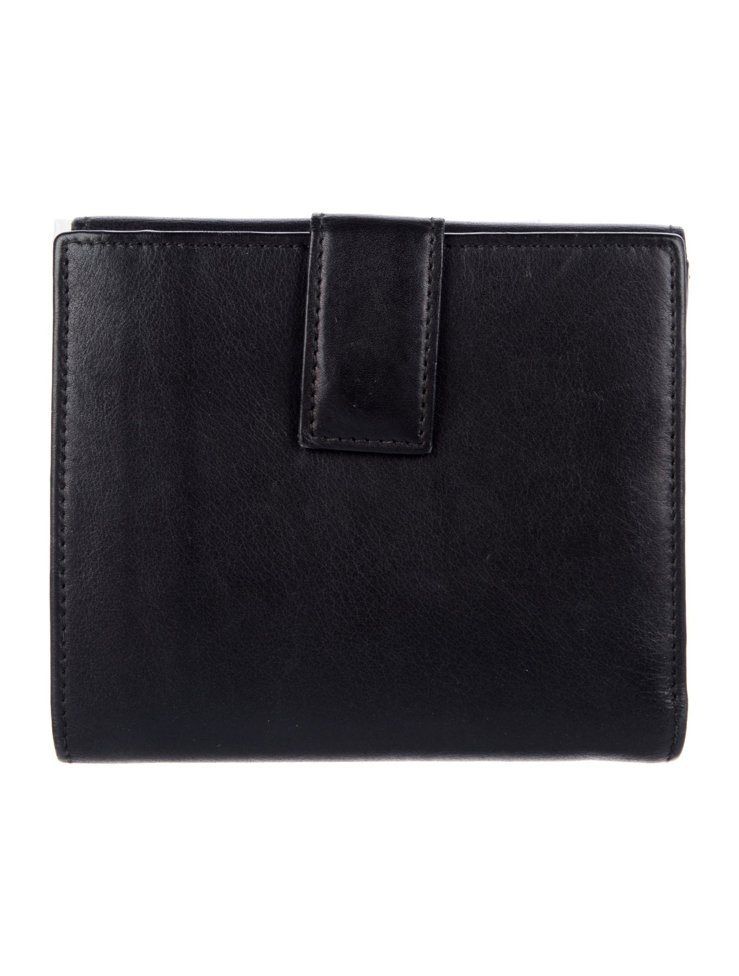 Salvatore Ferragamo Leather Compact Wallet