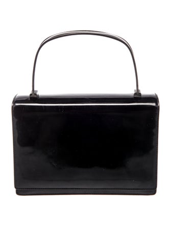 Salvatore Ferragamo Patent Leather Top Handle Bag