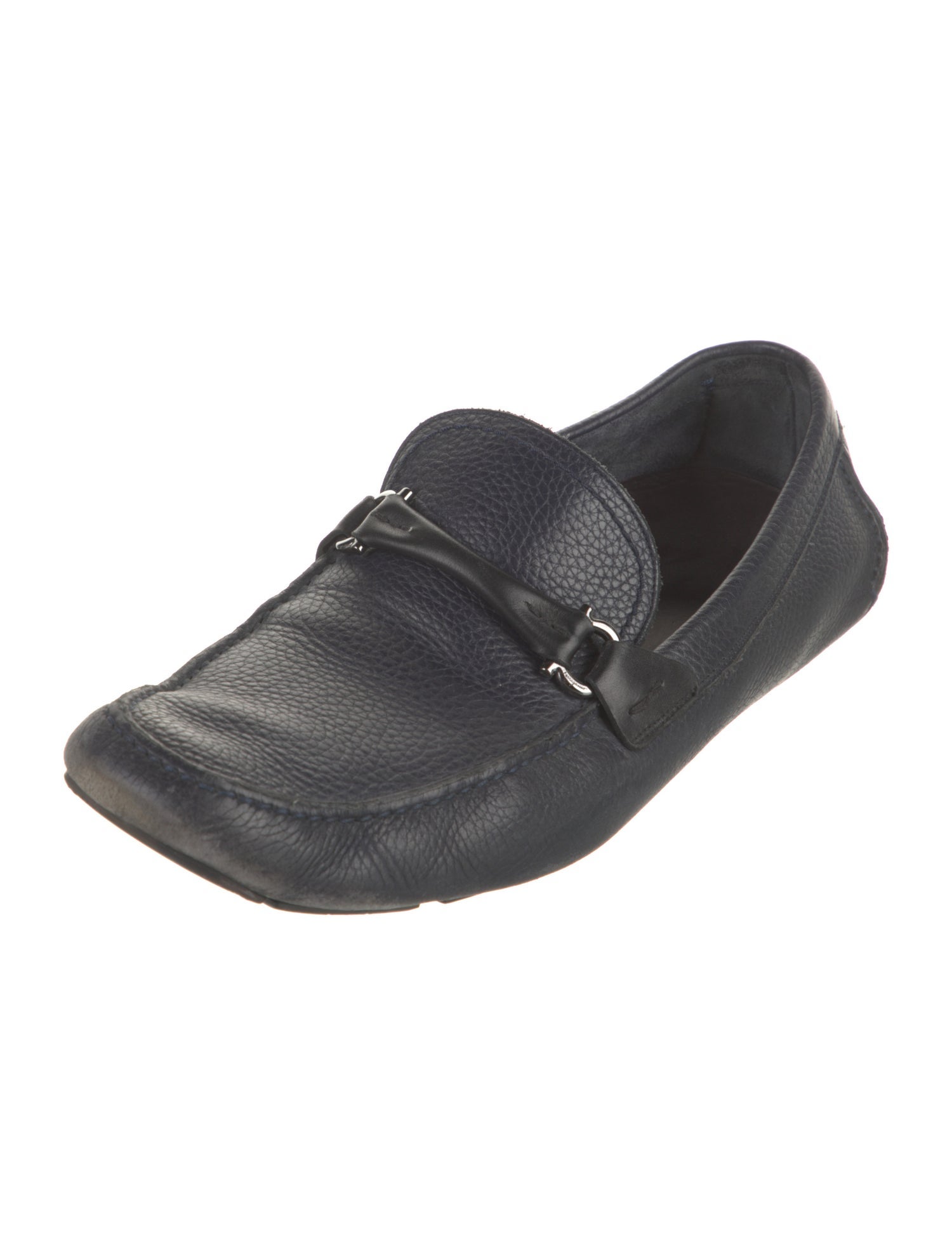 Salvatore Ferragamo Leather Drivers