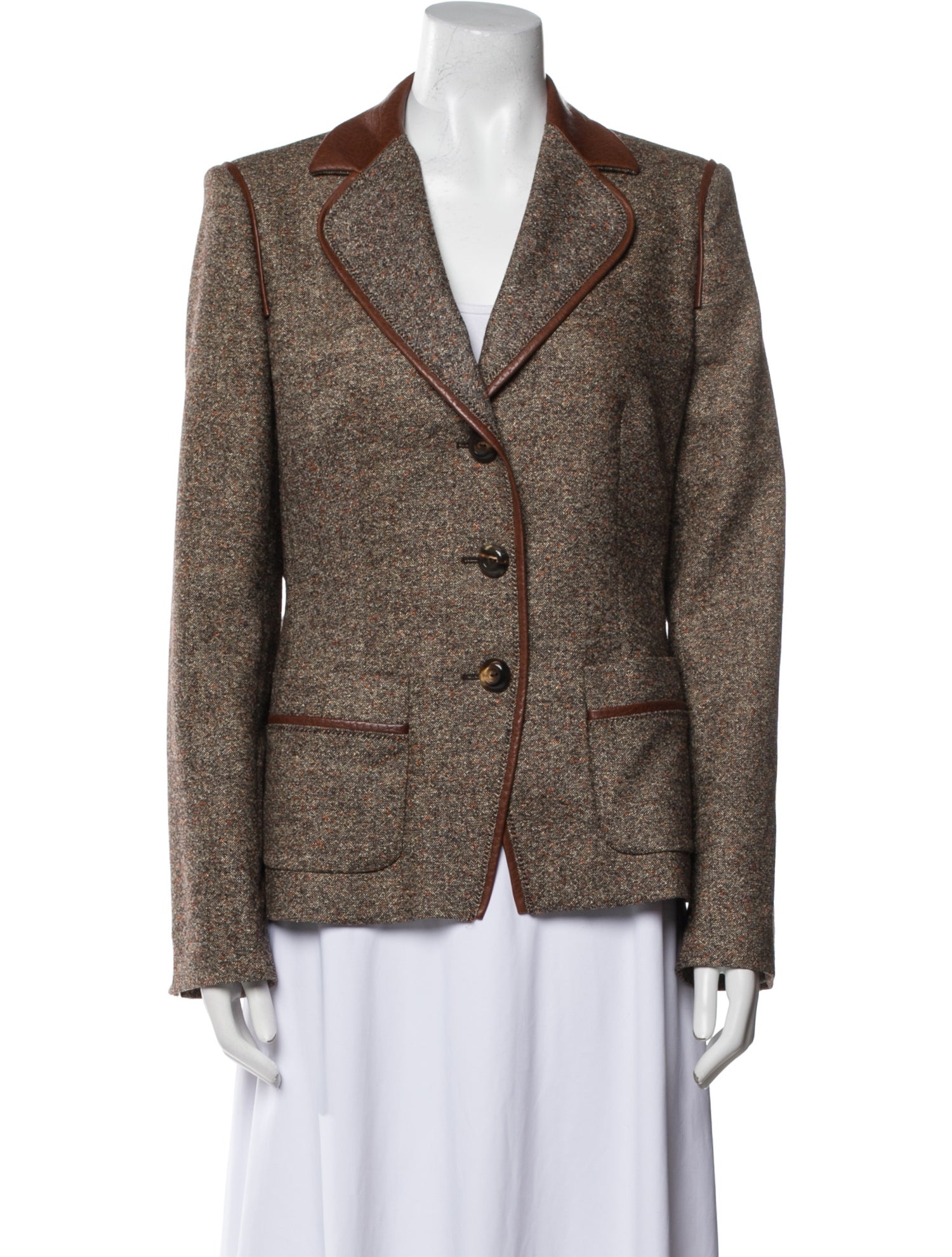 Salvatore Ferragamo Printed Blazer