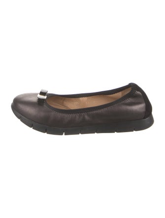 Salvatore Ferragamo Leather Ballet Flats