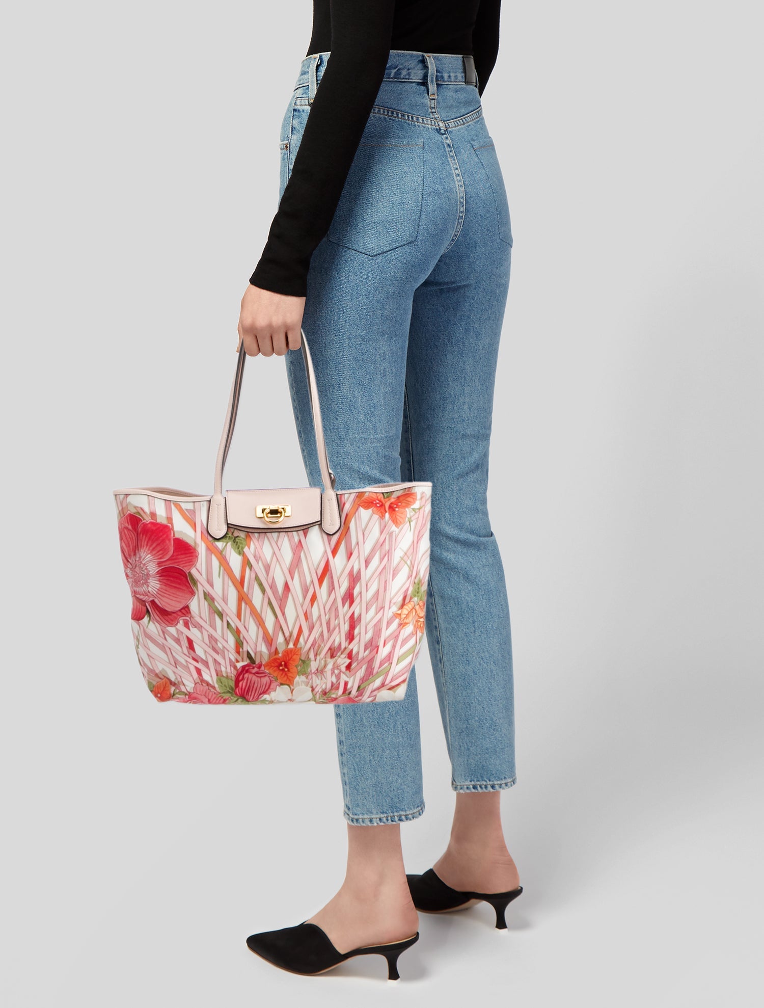 Salvatore Ferragamo Nylon Tote