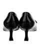 Salvatore Ferragamo Patent Leather Bow Accents Pumps