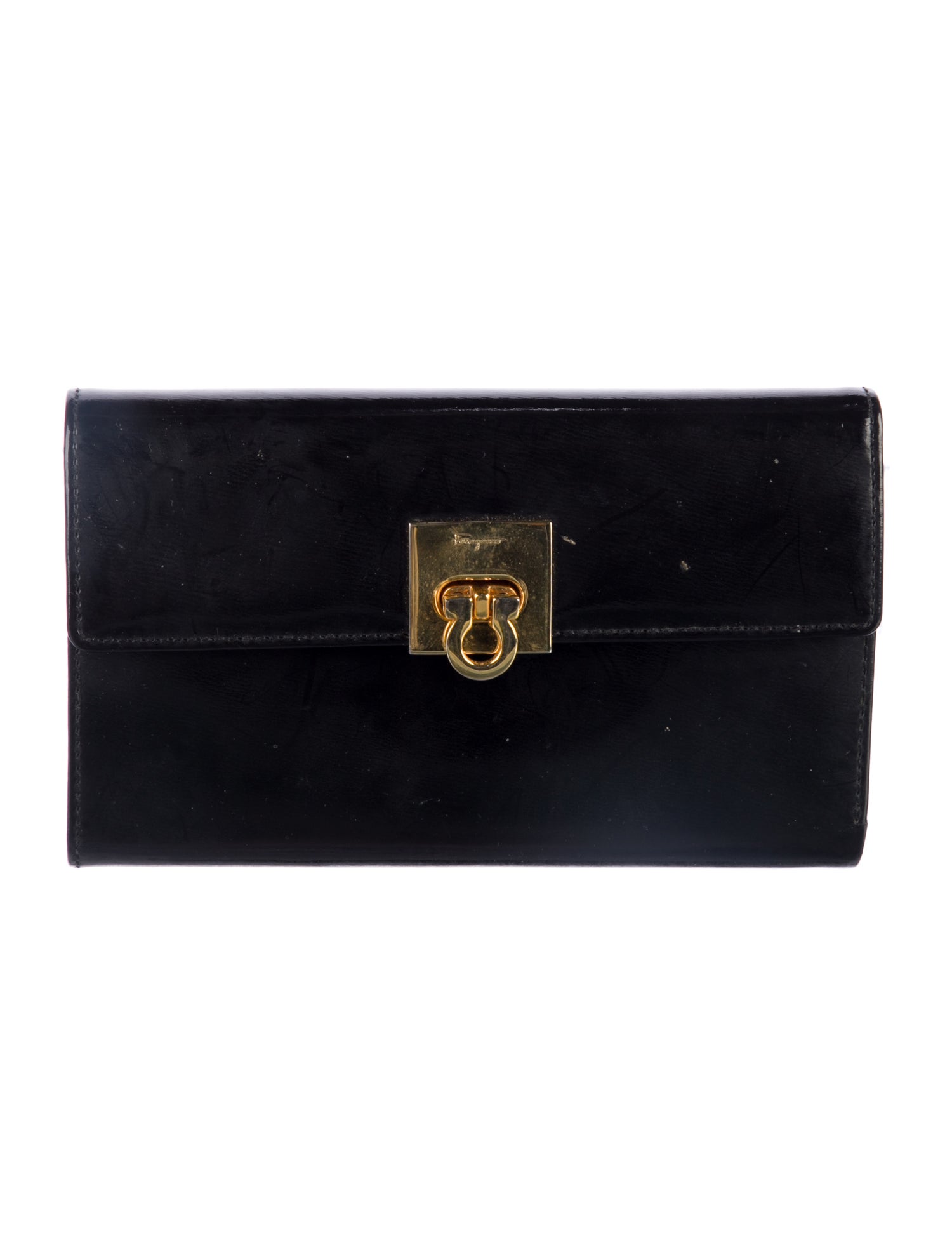 Salvatore Ferragamo Leather Trifold Wallet