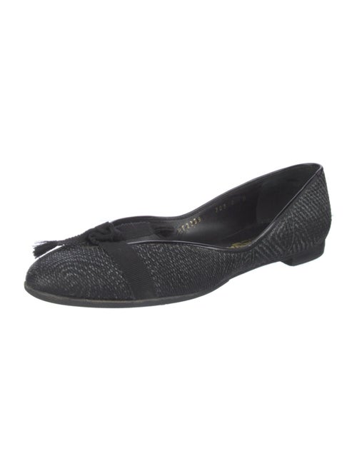 Salvatore Ferragamo Grosgrain Trim Flats