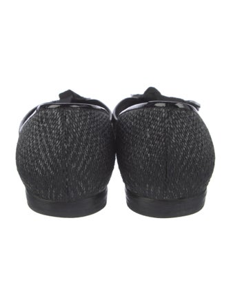 Salvatore Ferragamo Grosgrain Trim Flats