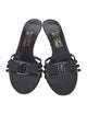 Salvatore Ferragamo Vara Bow Accent Leather Slides