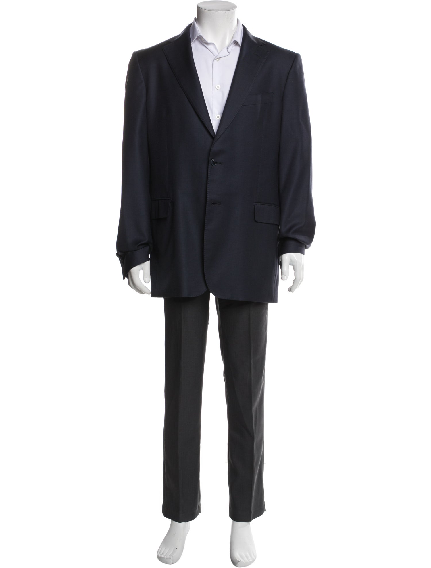 Salvatore Ferragamo Wool Overcoat