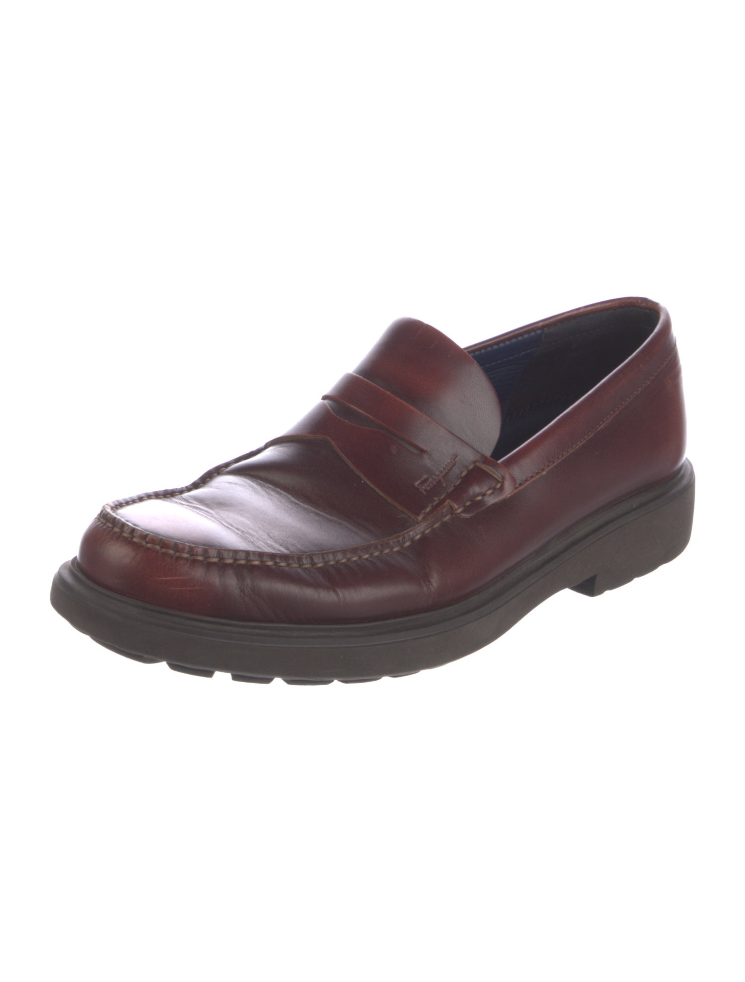 Salvatore Ferragamo Leather Loafers