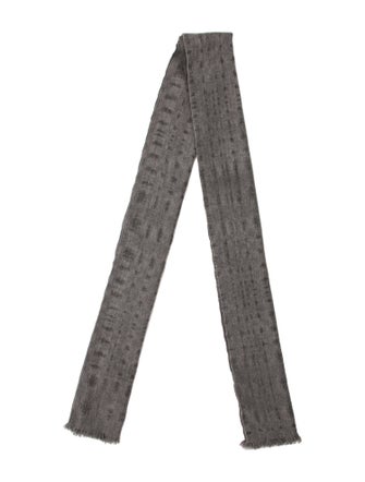 Salvatore Ferragamo Cashmere Printed Scarf