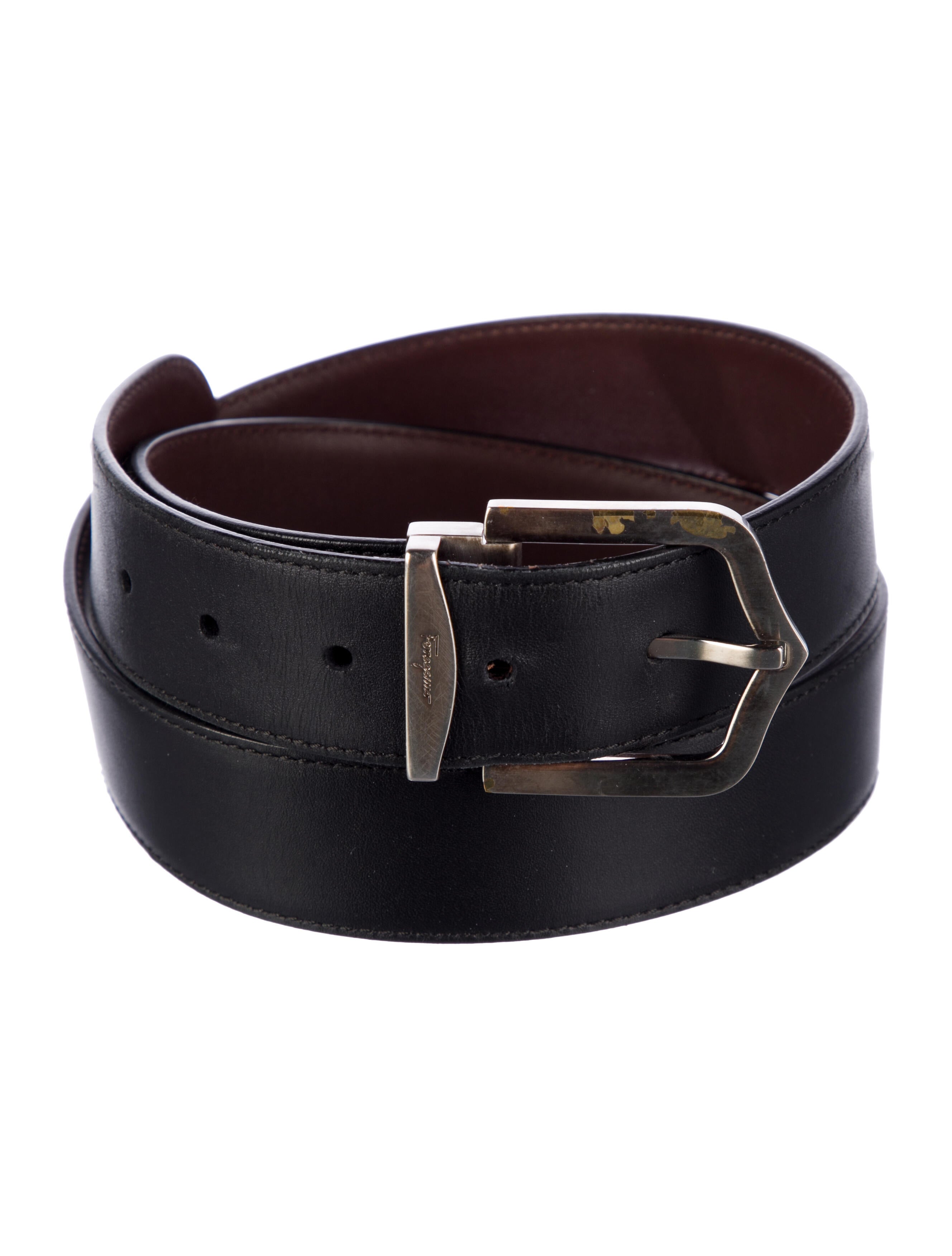 Ferragamo Leather Waist Belt