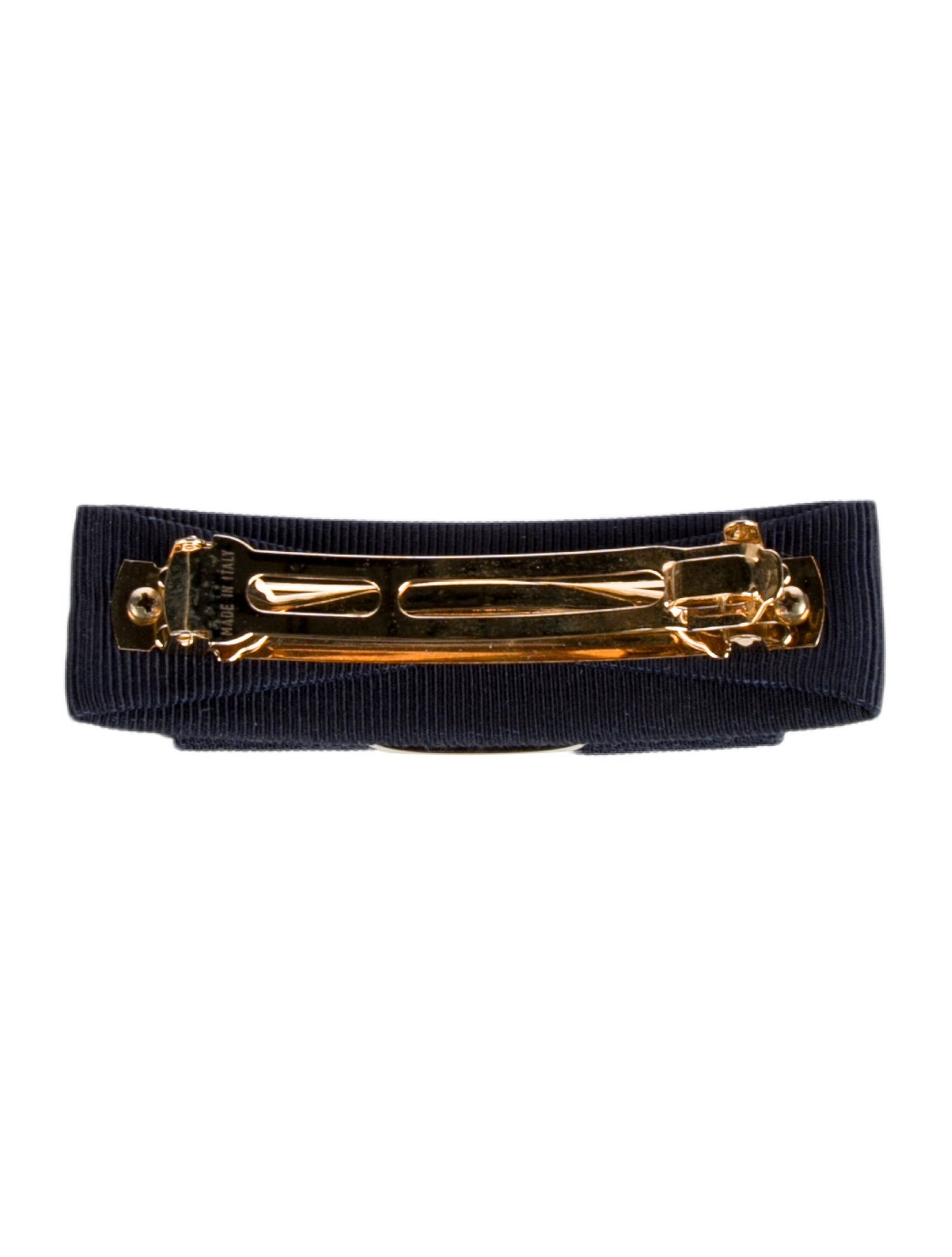 Salvatore Ferragamo Grosgrain Hair Clip