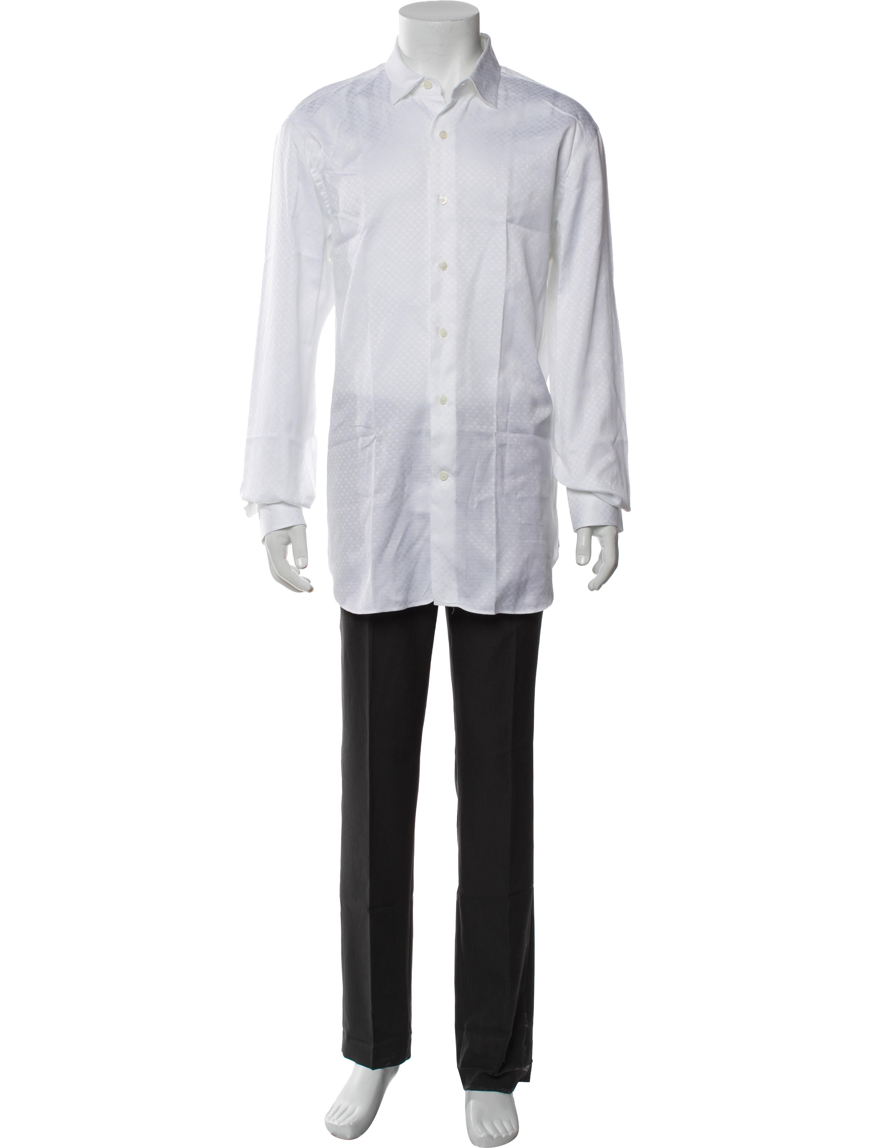 Salvatore Ferragamo Long Sleeve Dress Shirt