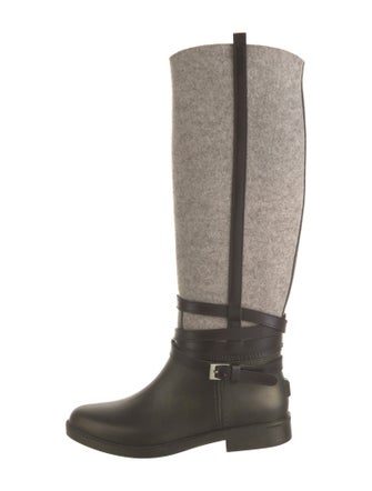 Salvatore Ferragamo Rubber Rain Boots