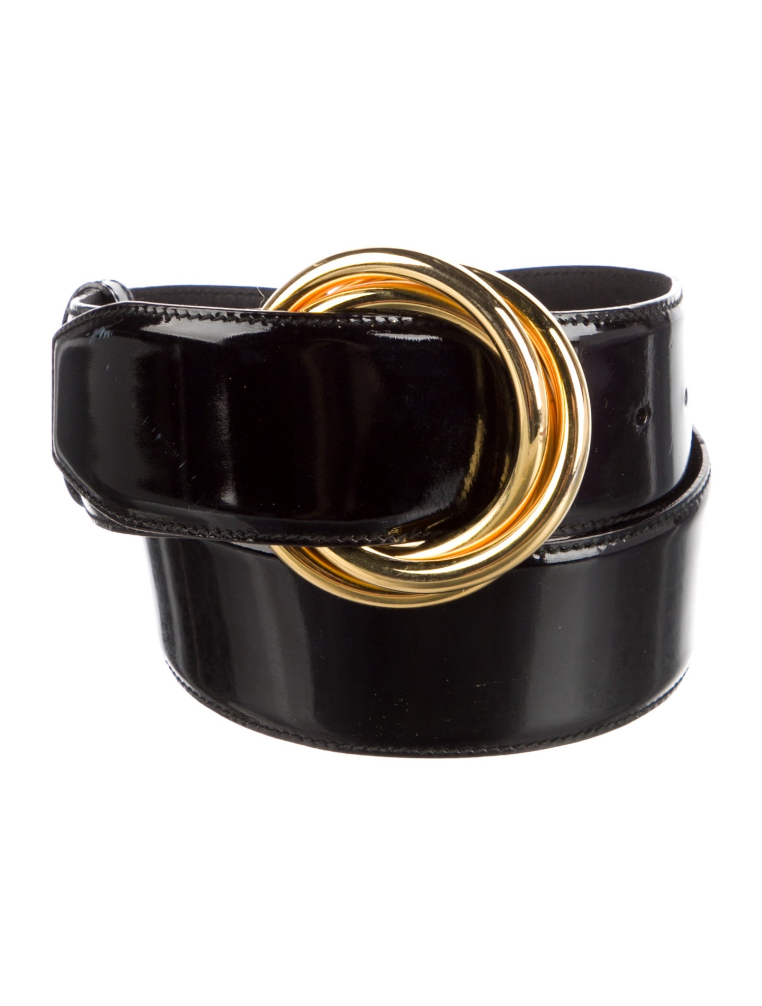 Salvatore Ferragamo Patent Leather Belt
