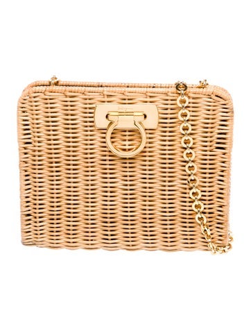Salvatore Ferragamo Crossbody Bags Rattan Bag