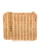 Salvatore Ferragamo Rattan Crossbody Bag