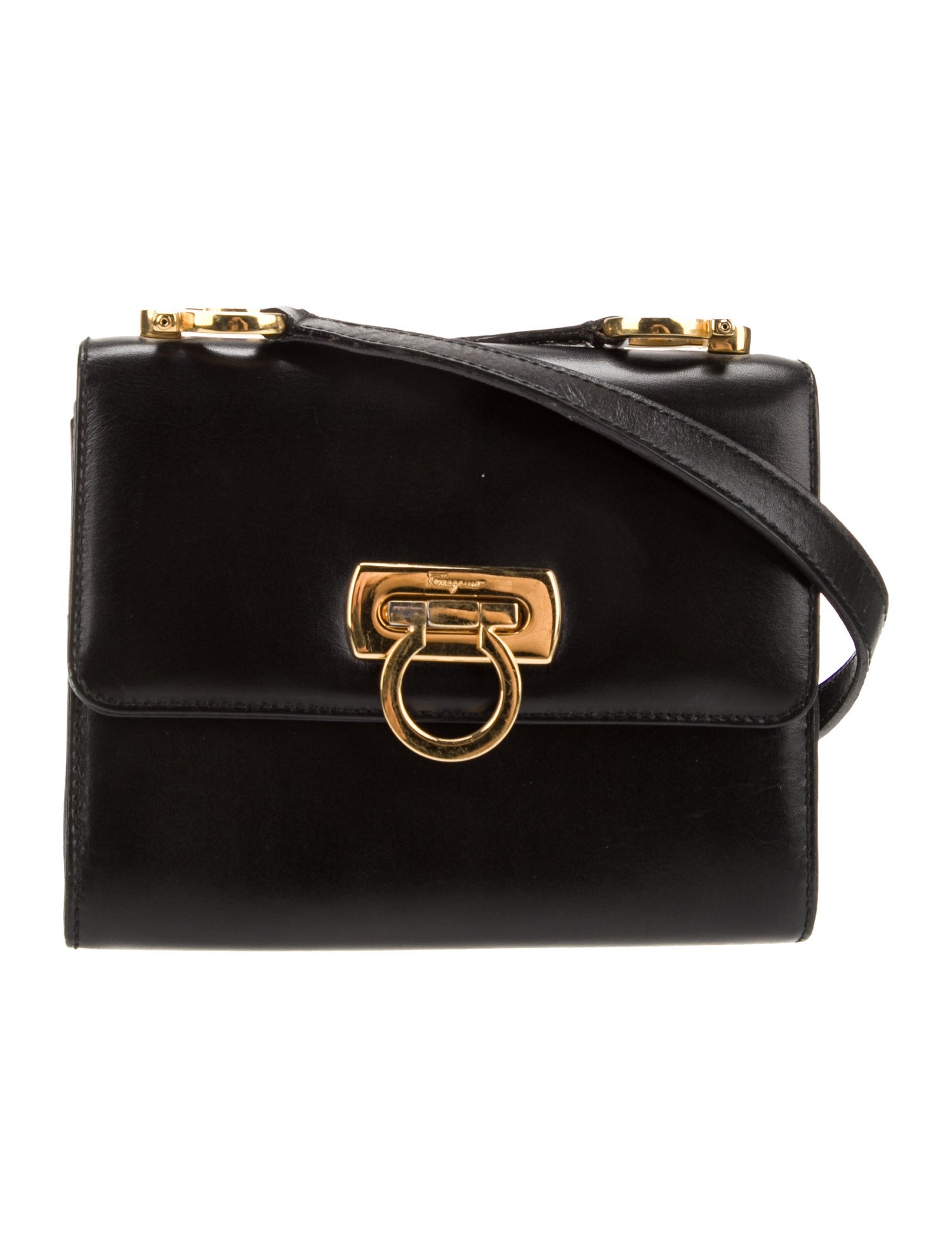 Salvatore Ferragamo Leather Crossbody Bag