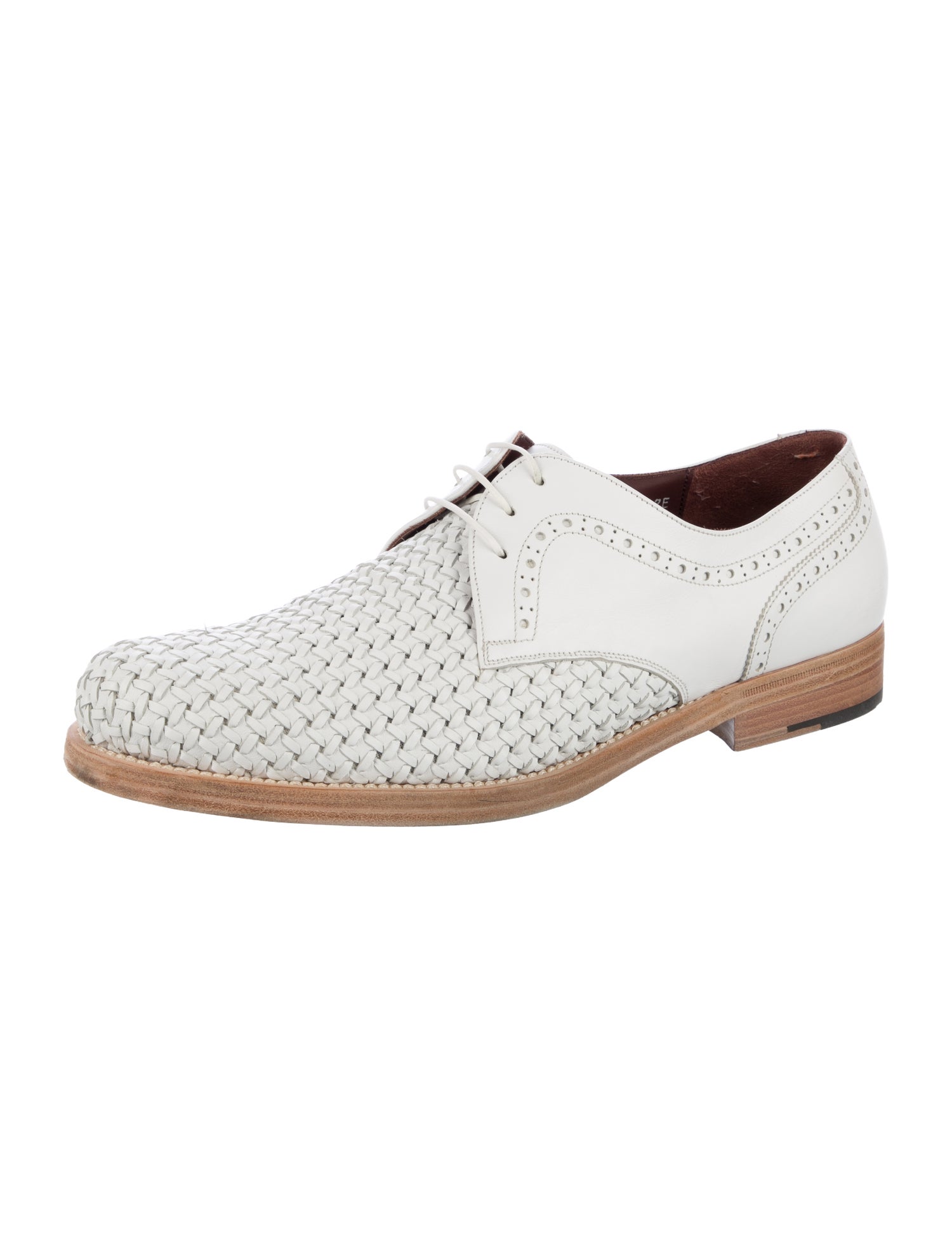 Salvatore Ferragamo Leather Spectators