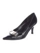 Salvatore Ferragamo Vara Bow Accent Patent Leather Pumps