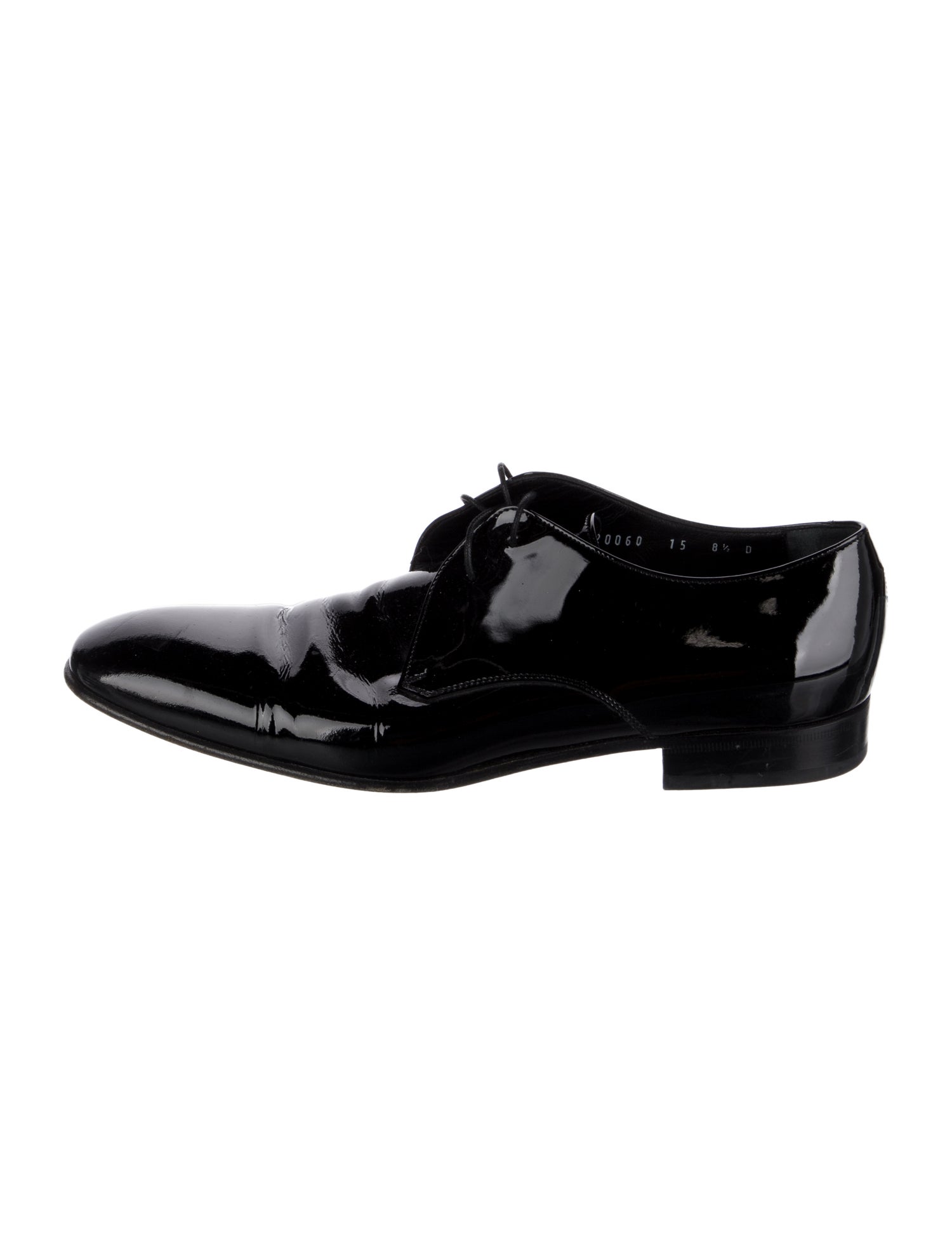 Salvatore Ferragamo Patent Leather Oxfords