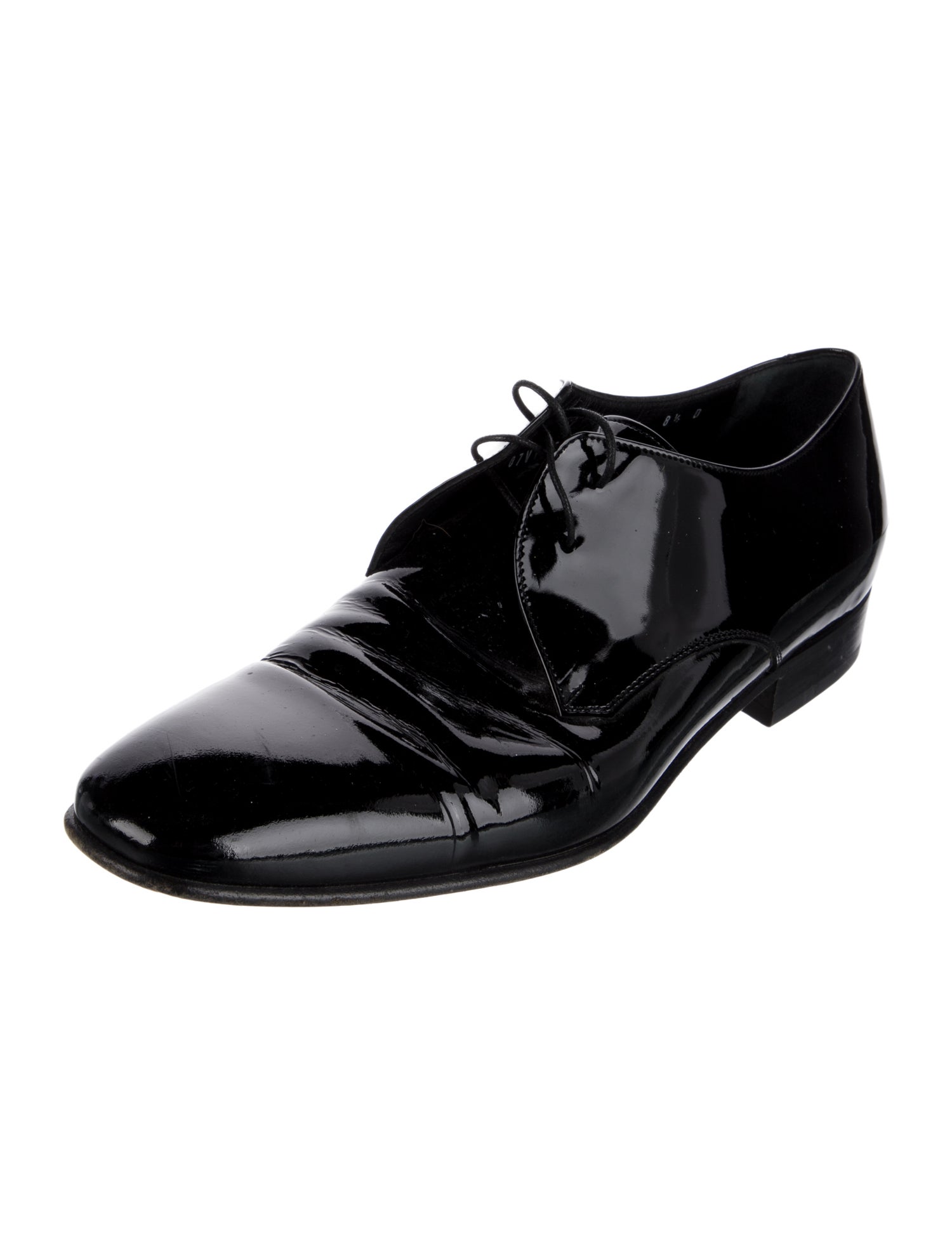 Salvatore Ferragamo Patent Leather Oxfords