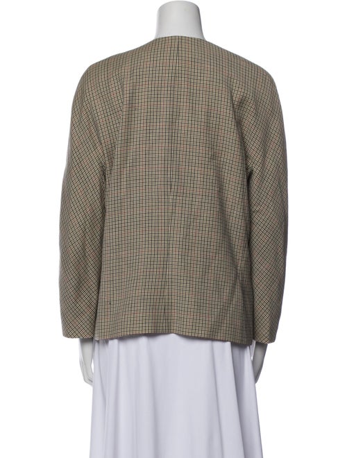 Salvatore Ferragamo Houndstooth Print Evening Jacket