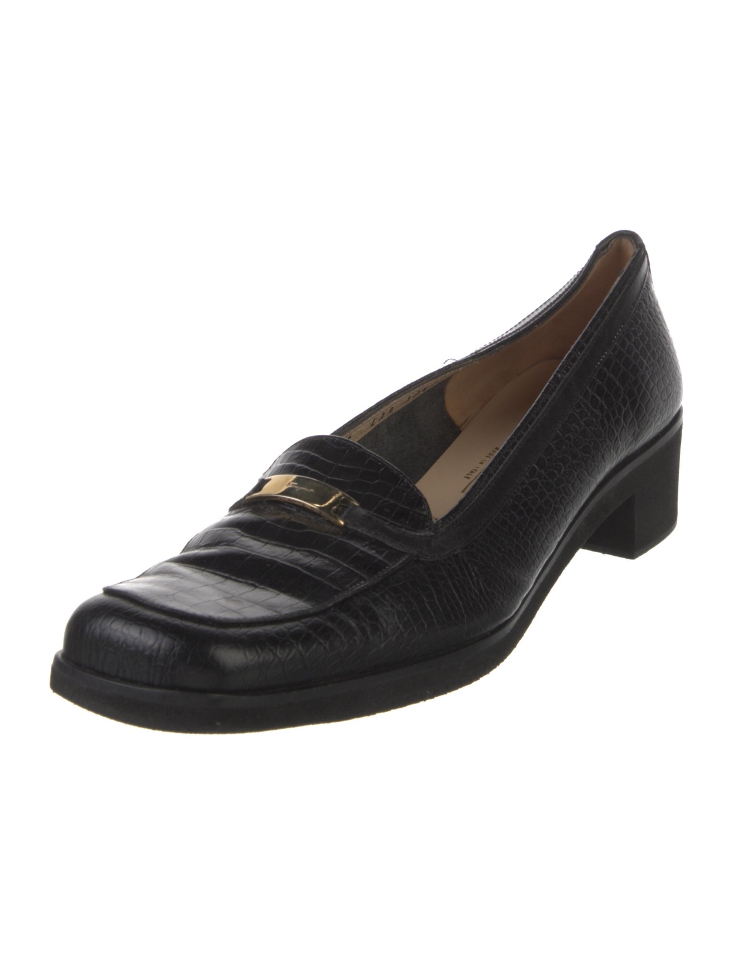 Salvatore Ferragamo Leather Pumps