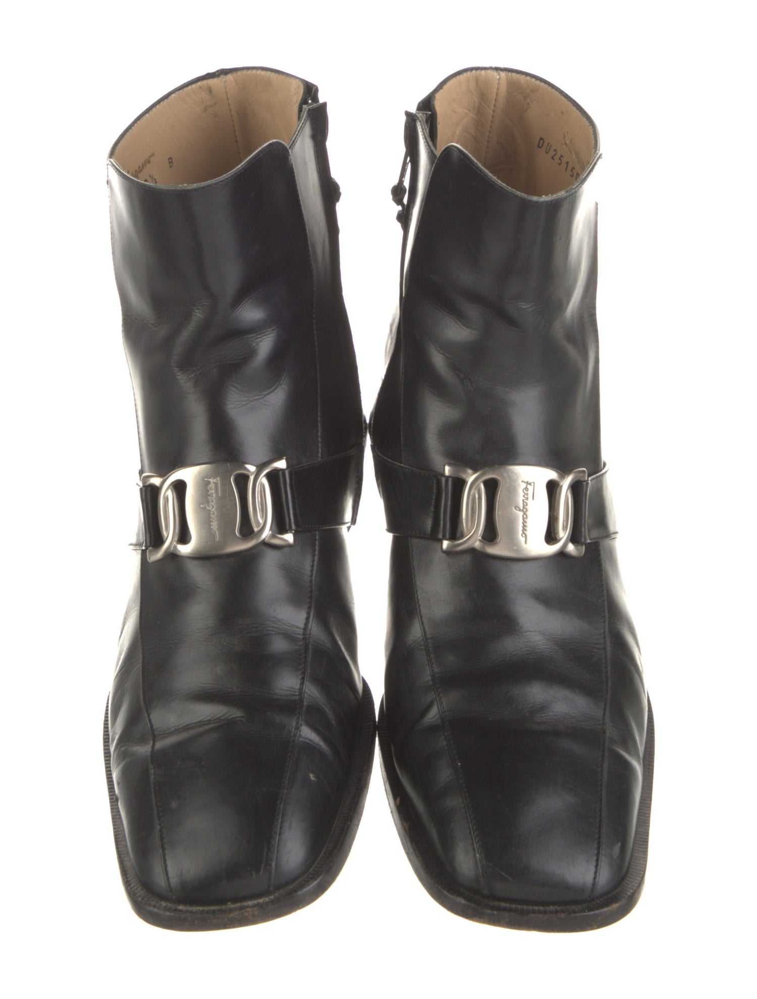 Salvatore Ferragamo Leather Boots