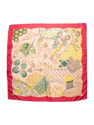 Salvatore Ferragamo Scarves and Shawls Silk Printed Bandana