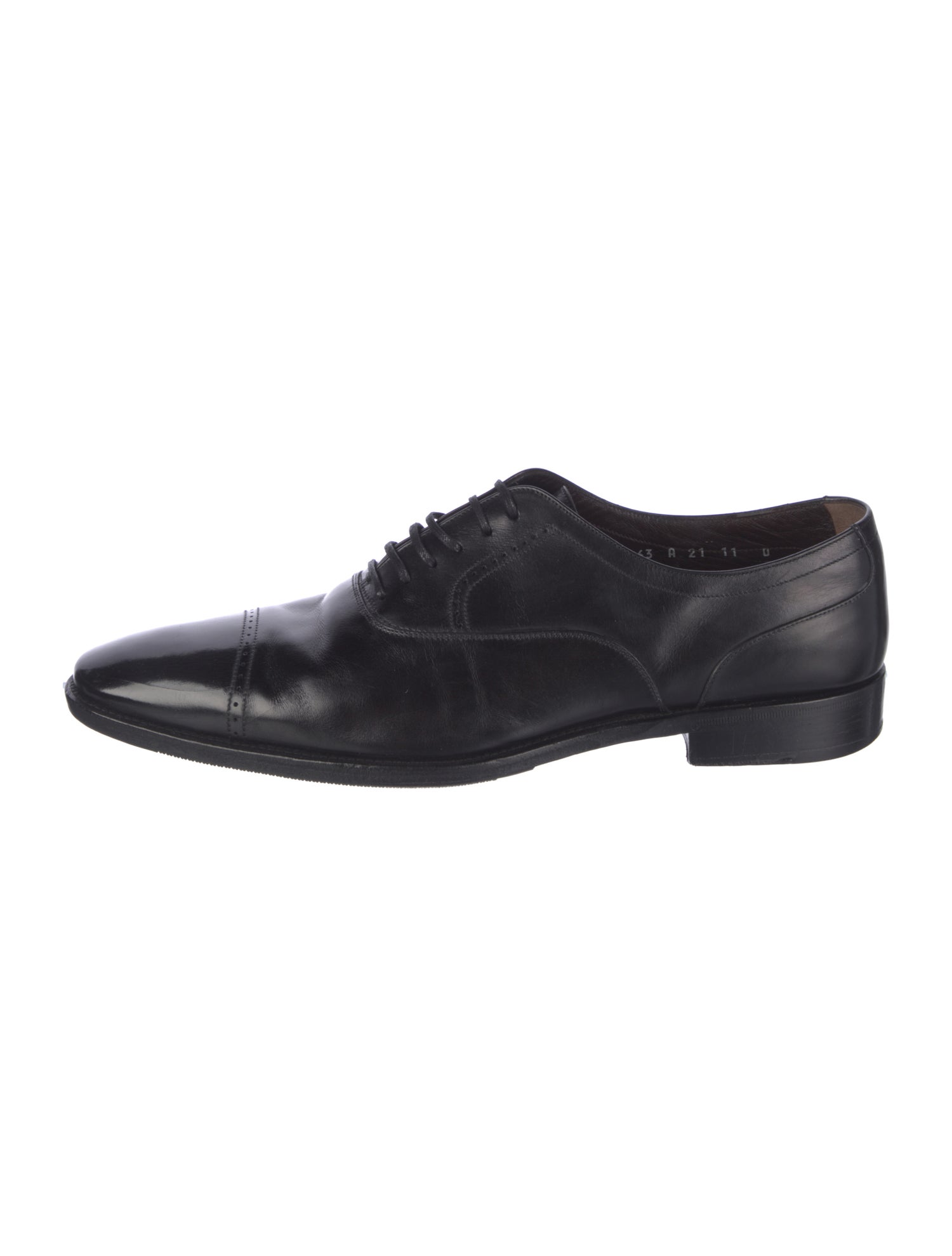 Salvatore Ferragamo Leather Oxfords