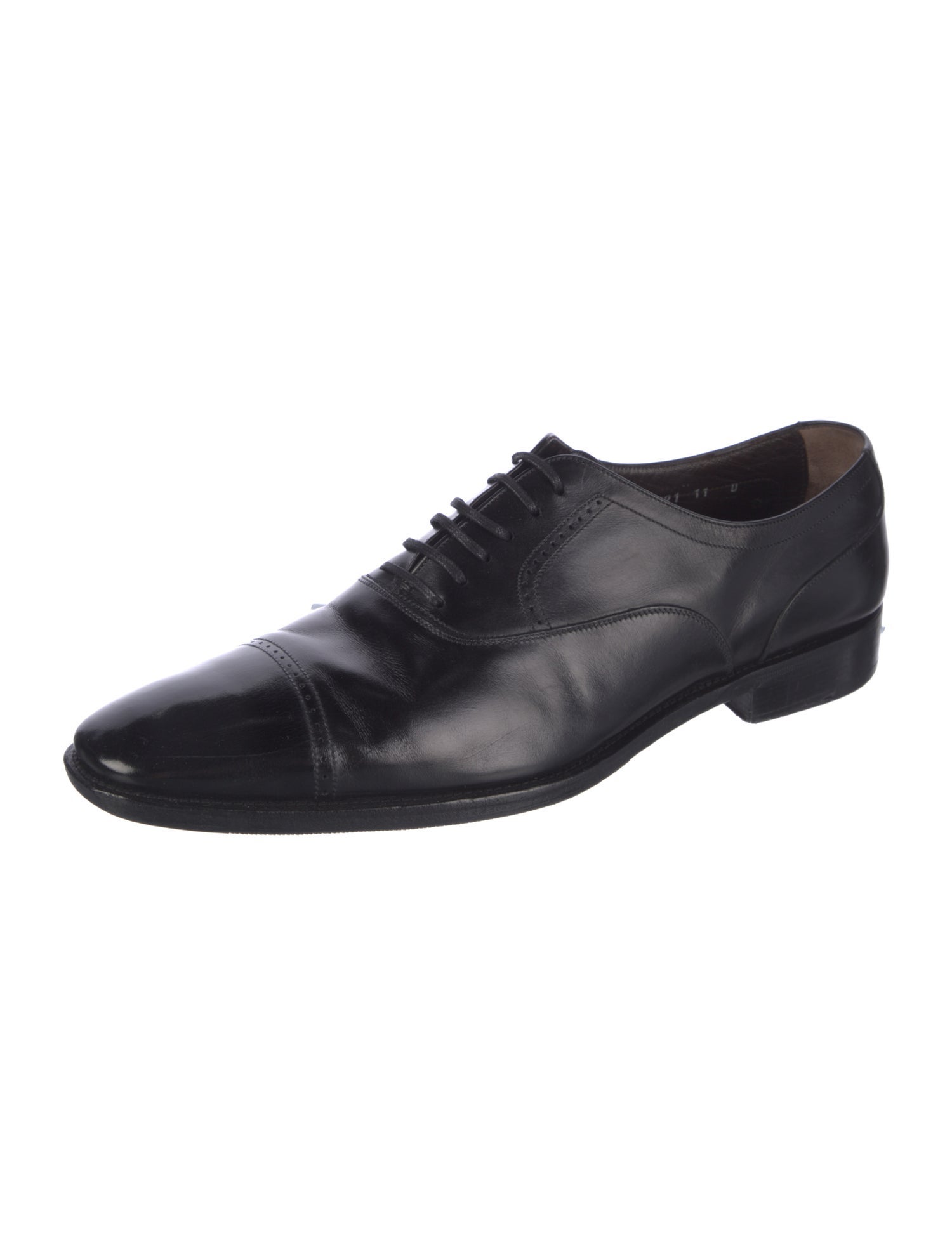 Salvatore Ferragamo Leather Oxfords