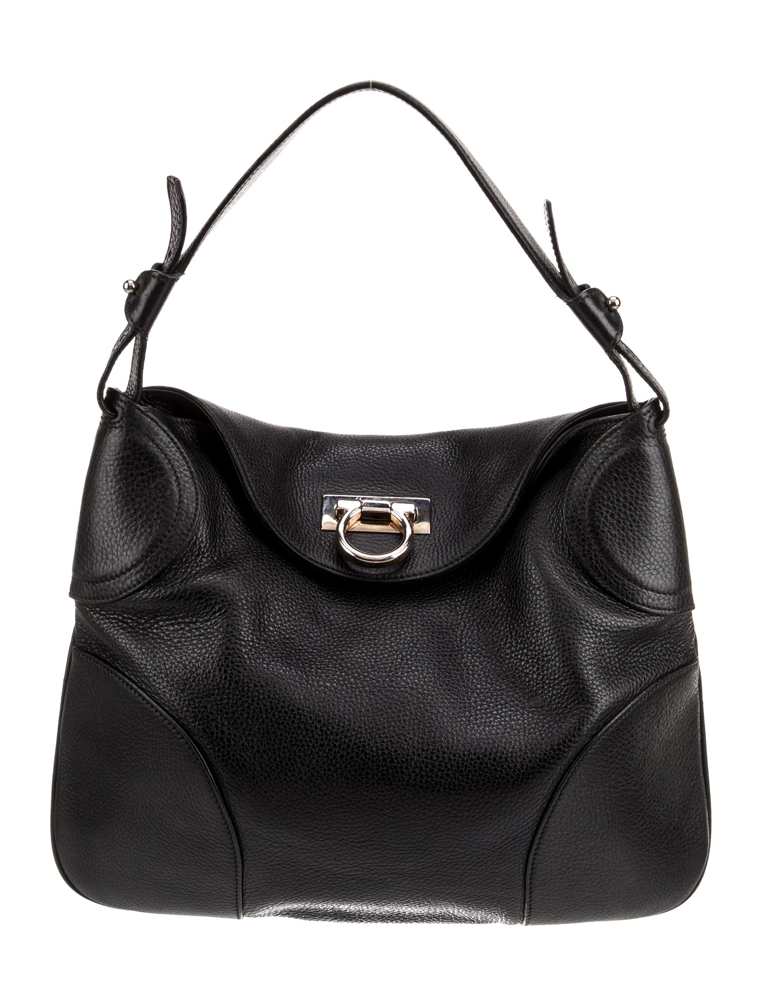 Salvatore Ferragamo Leather Top Handle Bag