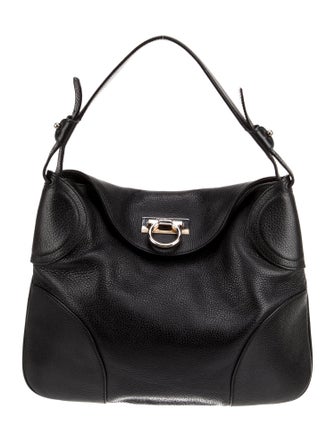 Salvatore Ferragamo Leather Top Handle Bag