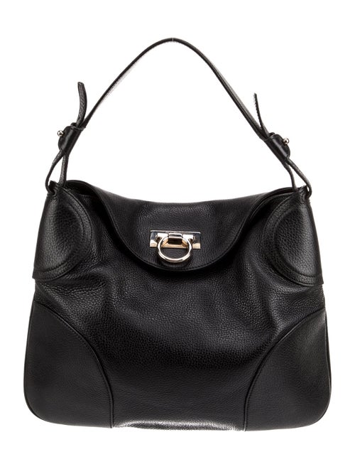 Salvatore Ferragamo Leather Top Handle Bag