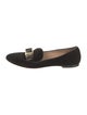 Salvatore Ferragamo Vara Bow Accent Suede Loafers
