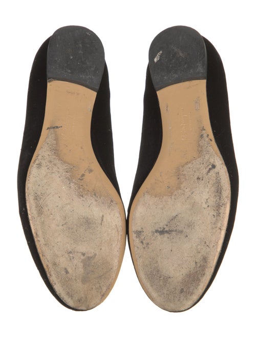 Salvatore Ferragamo Vara Bow Accent Suede Loafers