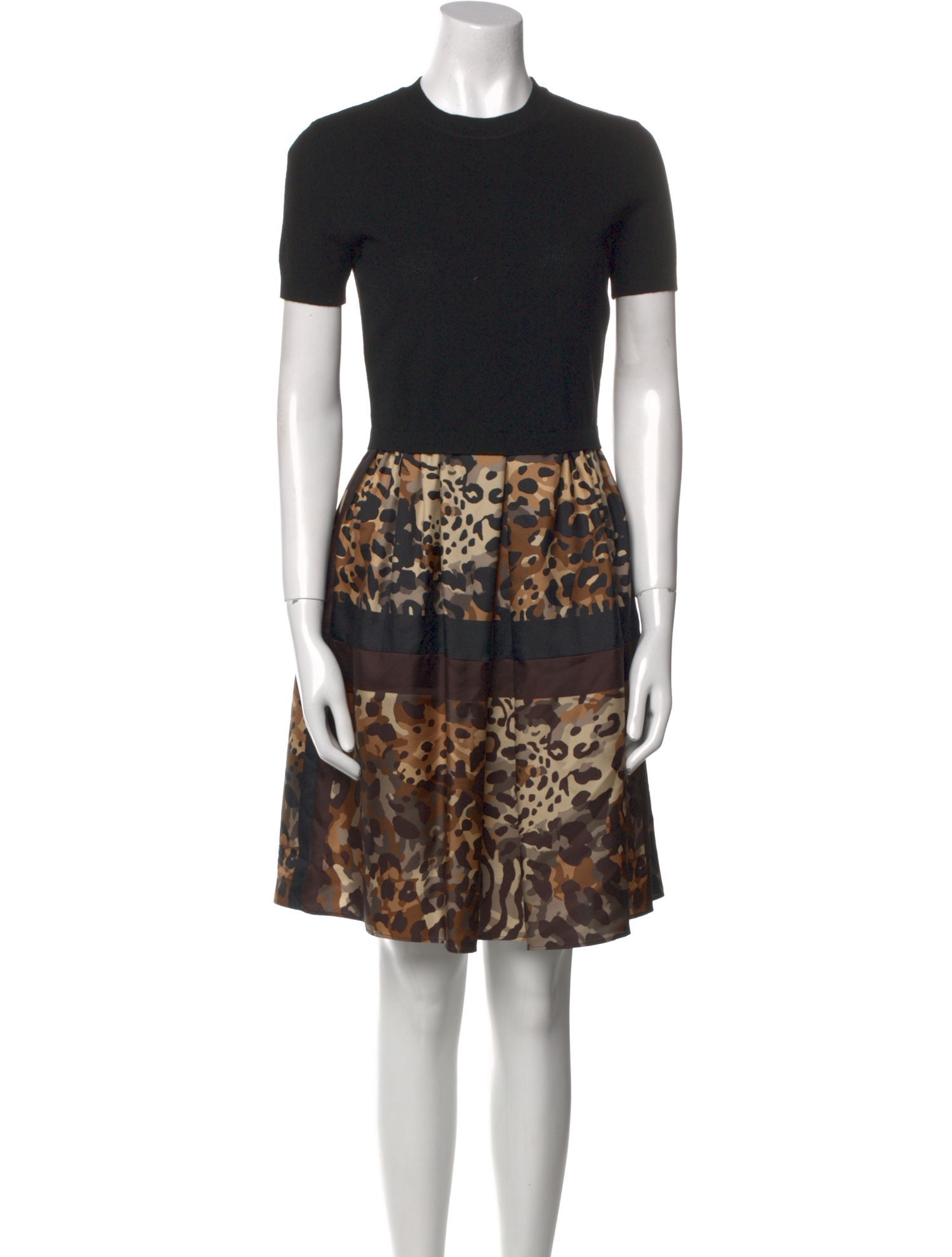 Salvatore Ferragamo Silk Knee-Length Dress