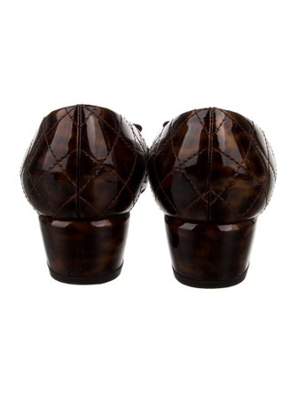 Salvatore Ferragamo Vara Bow Accent Patent Leather Ballet Flats