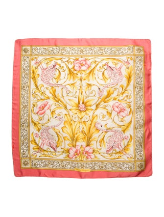 Salvatore Ferragamo Silk Printed Scarf