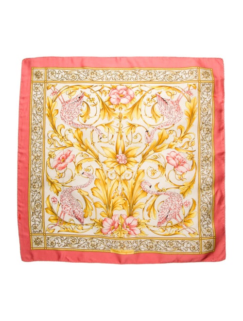 Salvatore Ferragamo Silk Printed Scarf