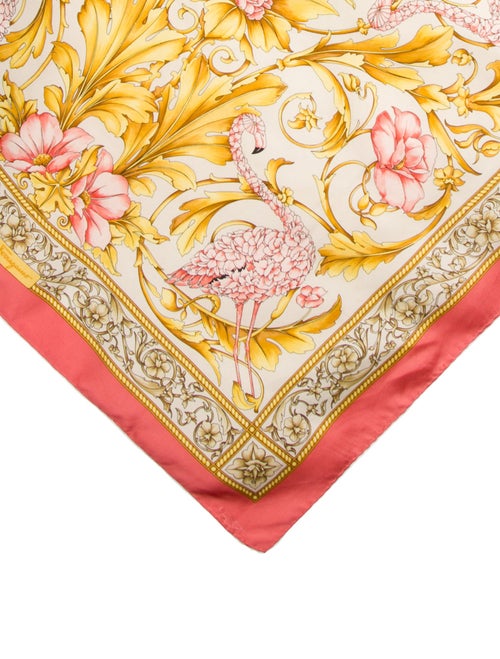 Salvatore Ferragamo Silk Printed Scarf