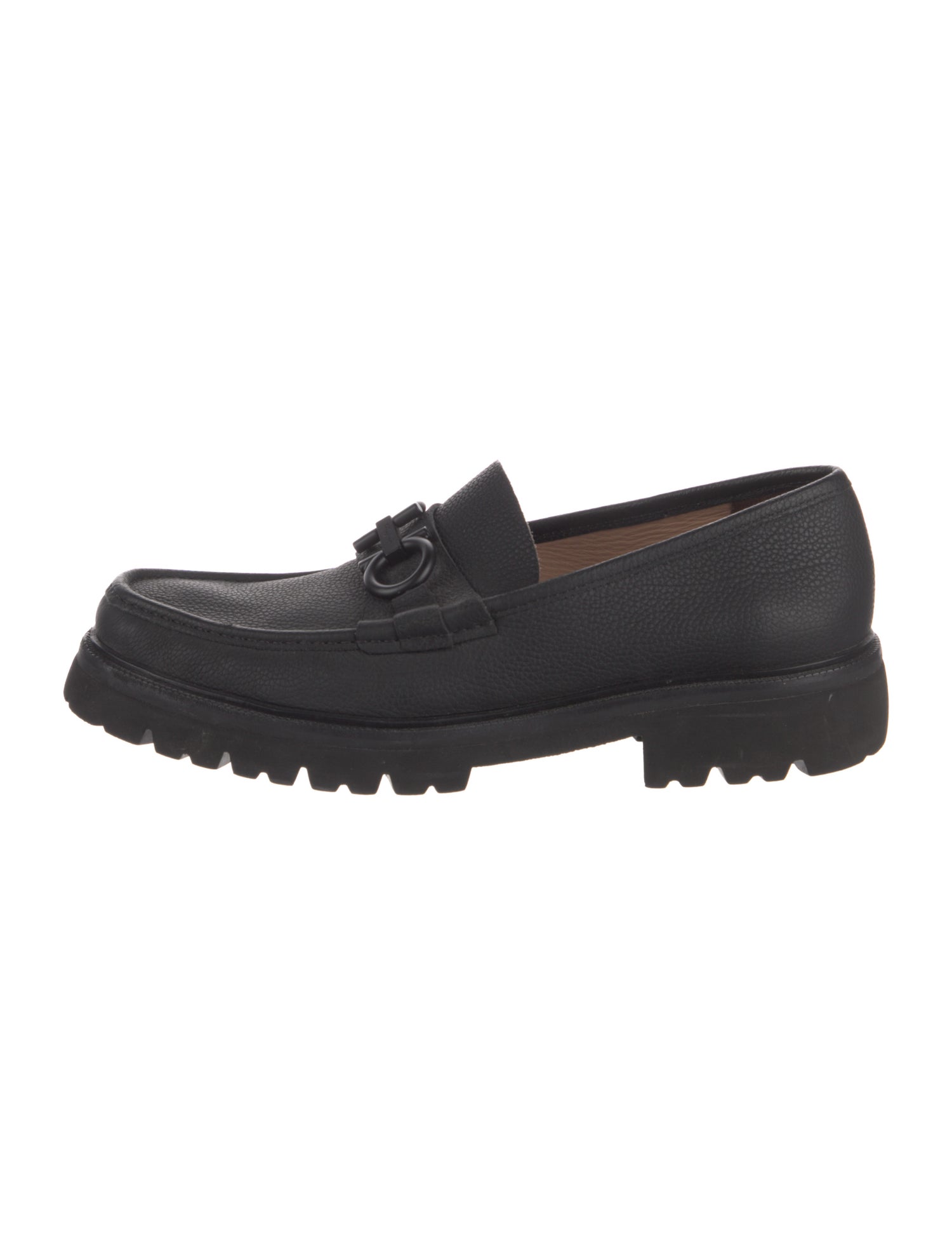 Salvatore Ferragamo Leather Dress Loafers