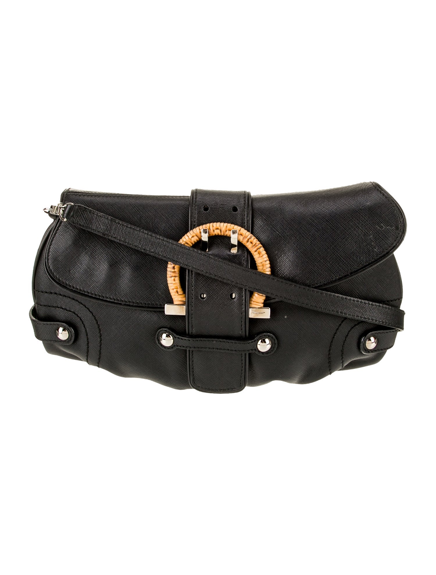 Salvatore Ferragamo Leather Shoulder Bag