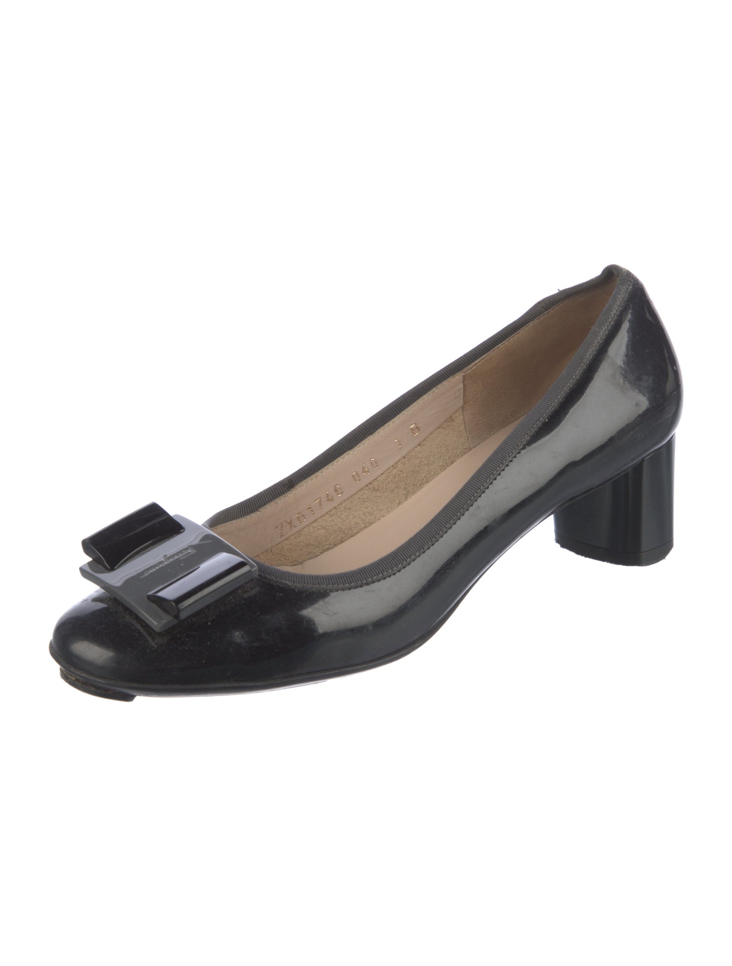 Salvatore Ferragamo Patent Leather Pumps