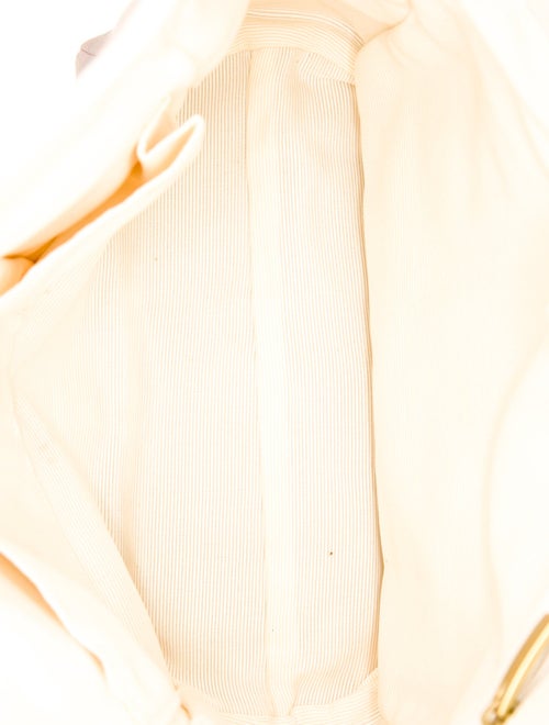 Salvatore Ferragamo Canvas Top Handle Bag