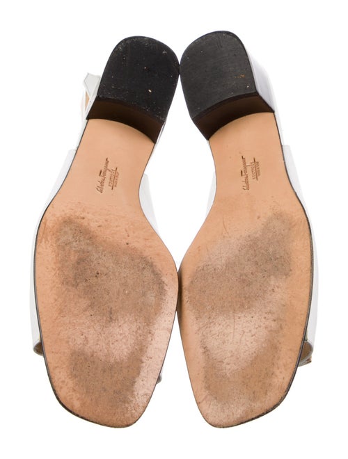 Salvatore Ferragamo Leather Slingback Sandals
