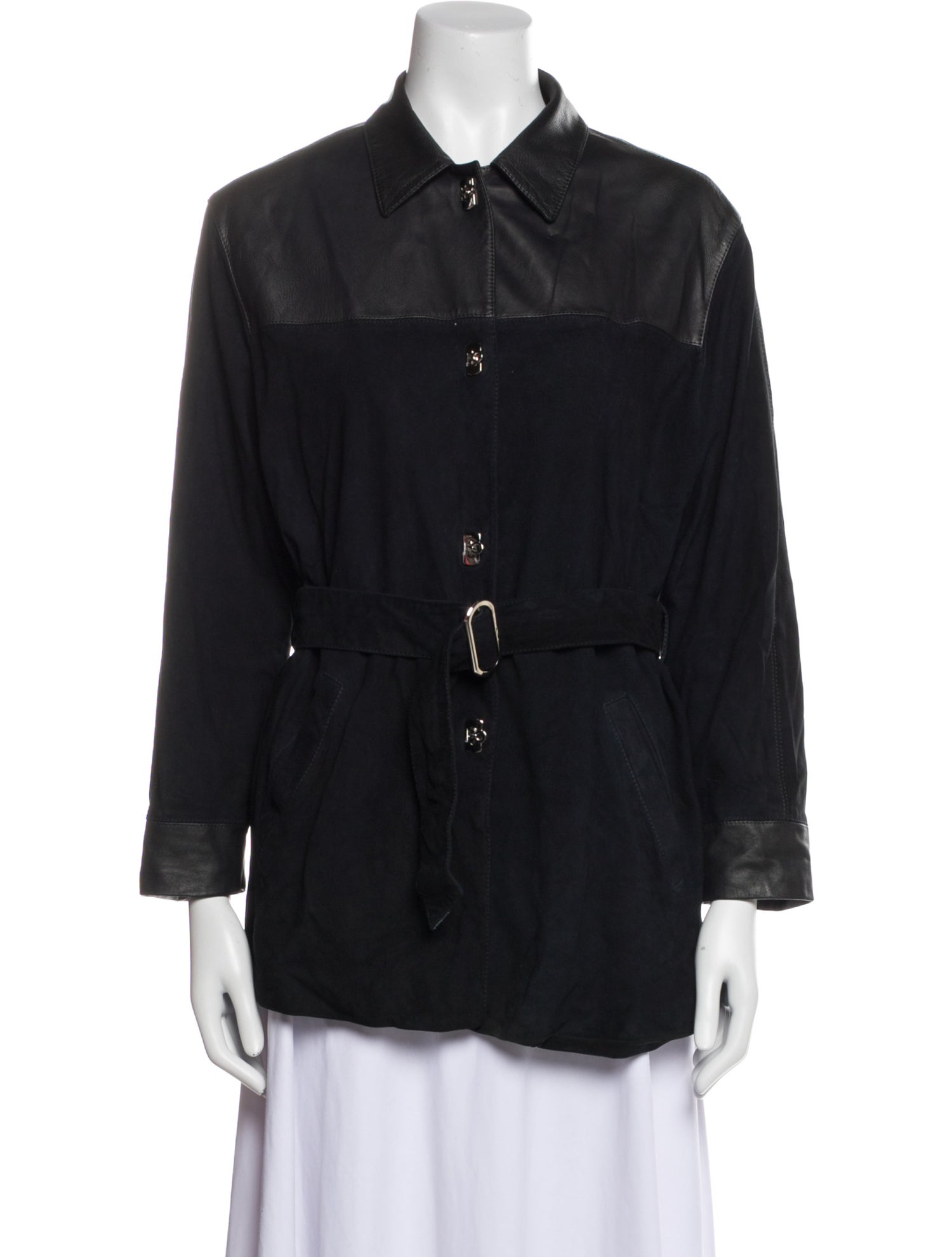 Salvatore Ferragamo Leather Jacket