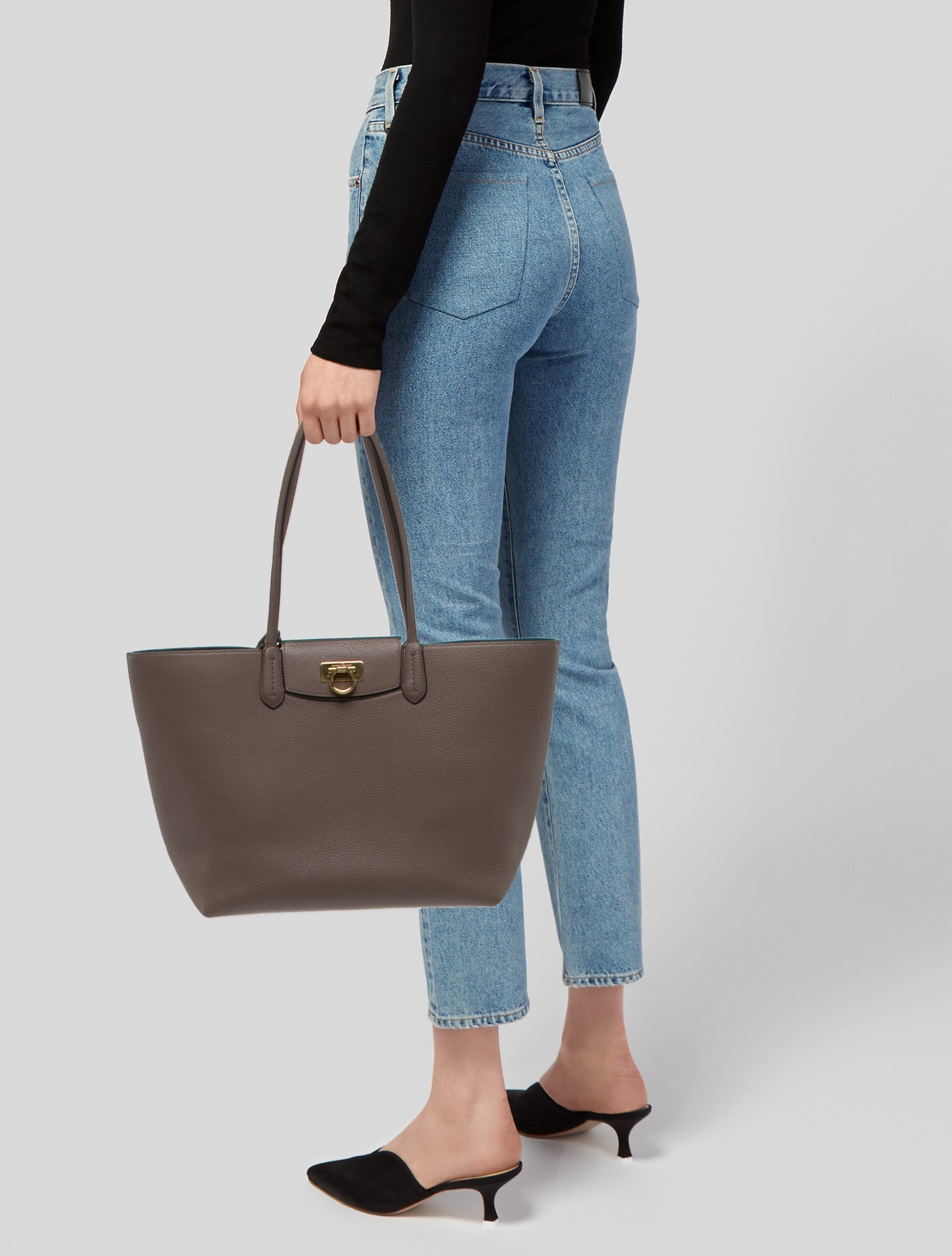 Salvatore Ferragamo Leather Tote
